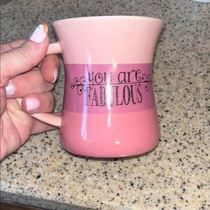 Anna Grace Pink 'You Are Fabulous' Coffee Tea Cup Mug